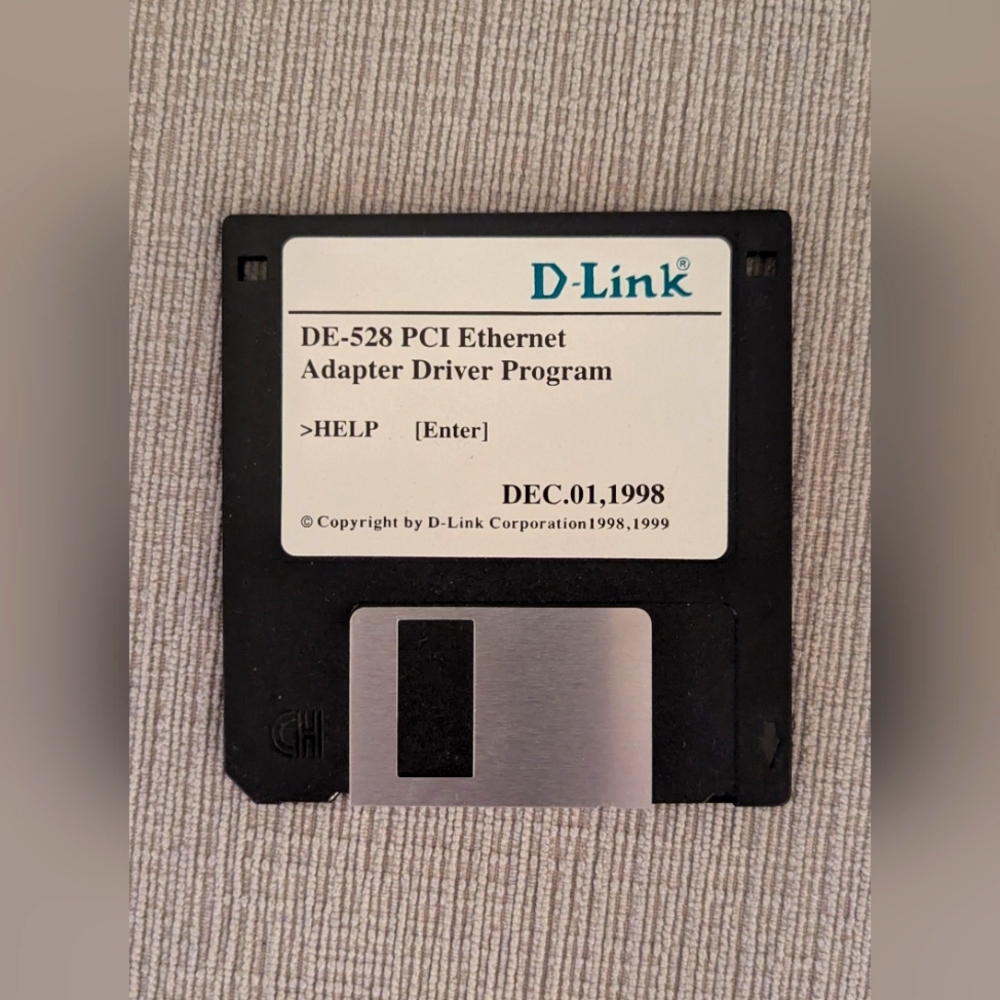 D-Link Ethernet Adapter Driver Floppy Disk